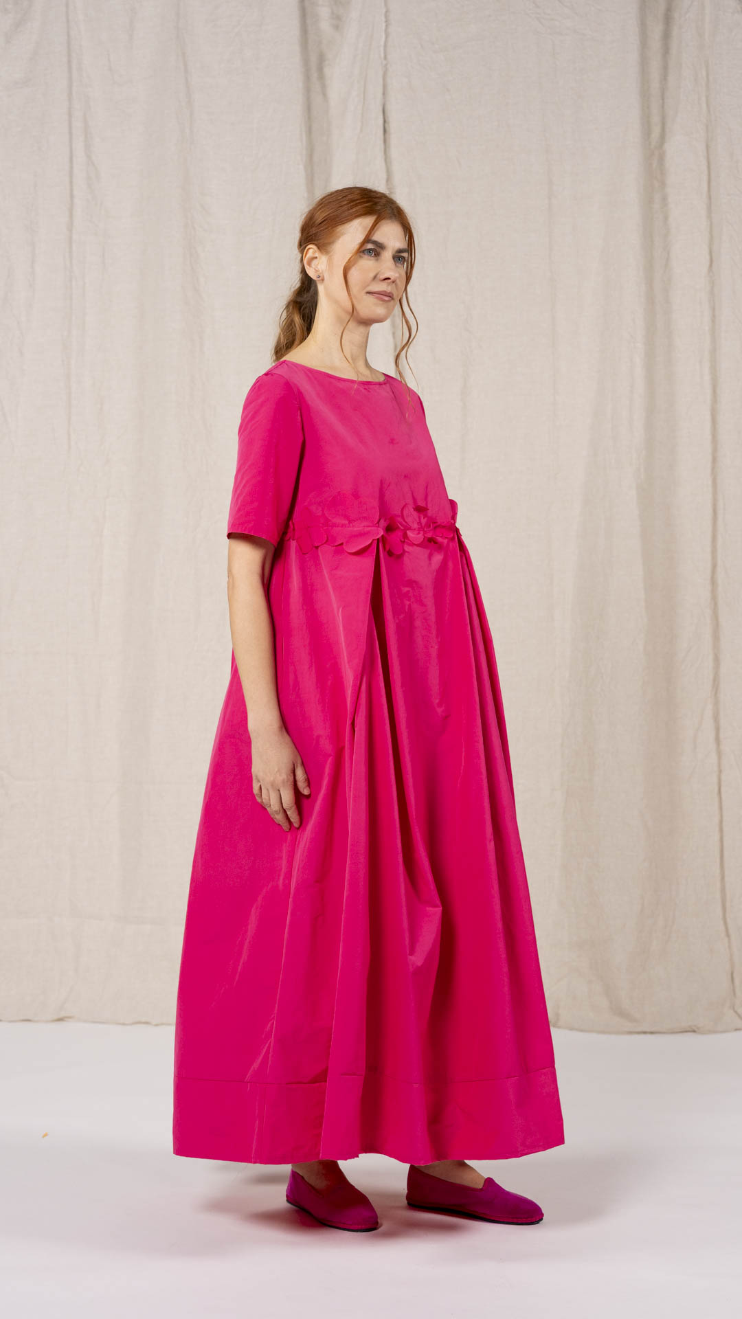immagine abito debora fucsia