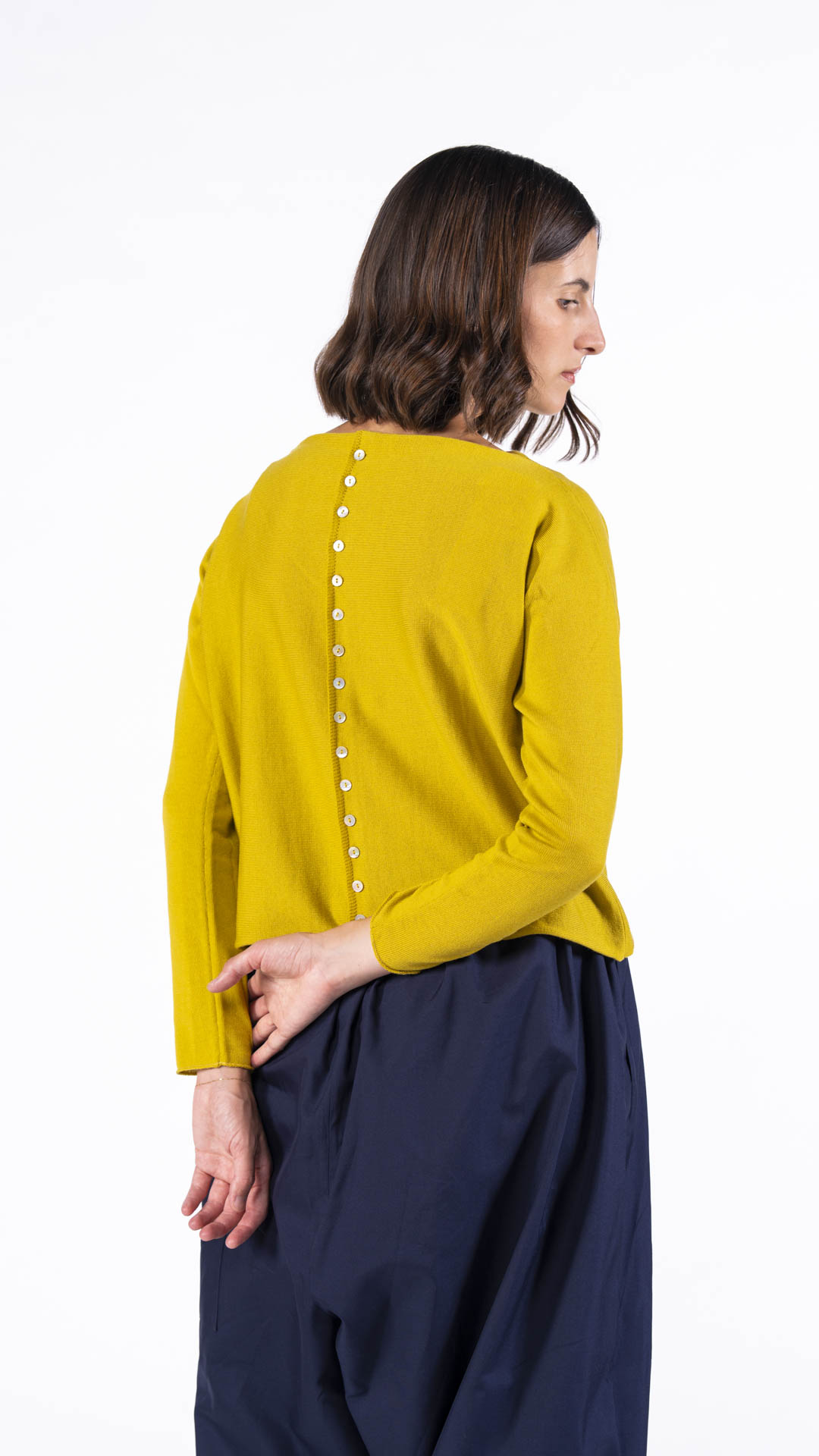 img kimono bottoncini corto giallo 5